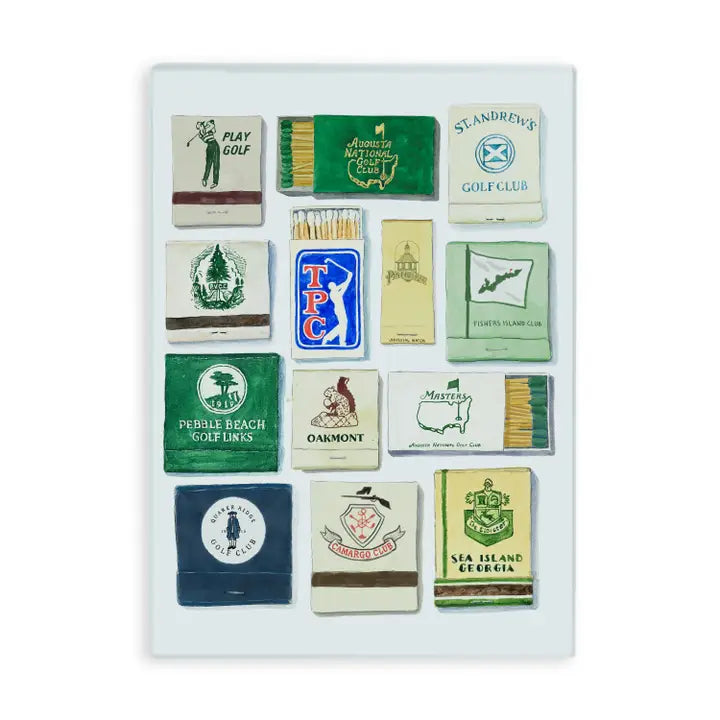 Cutting Board- Golf Matches