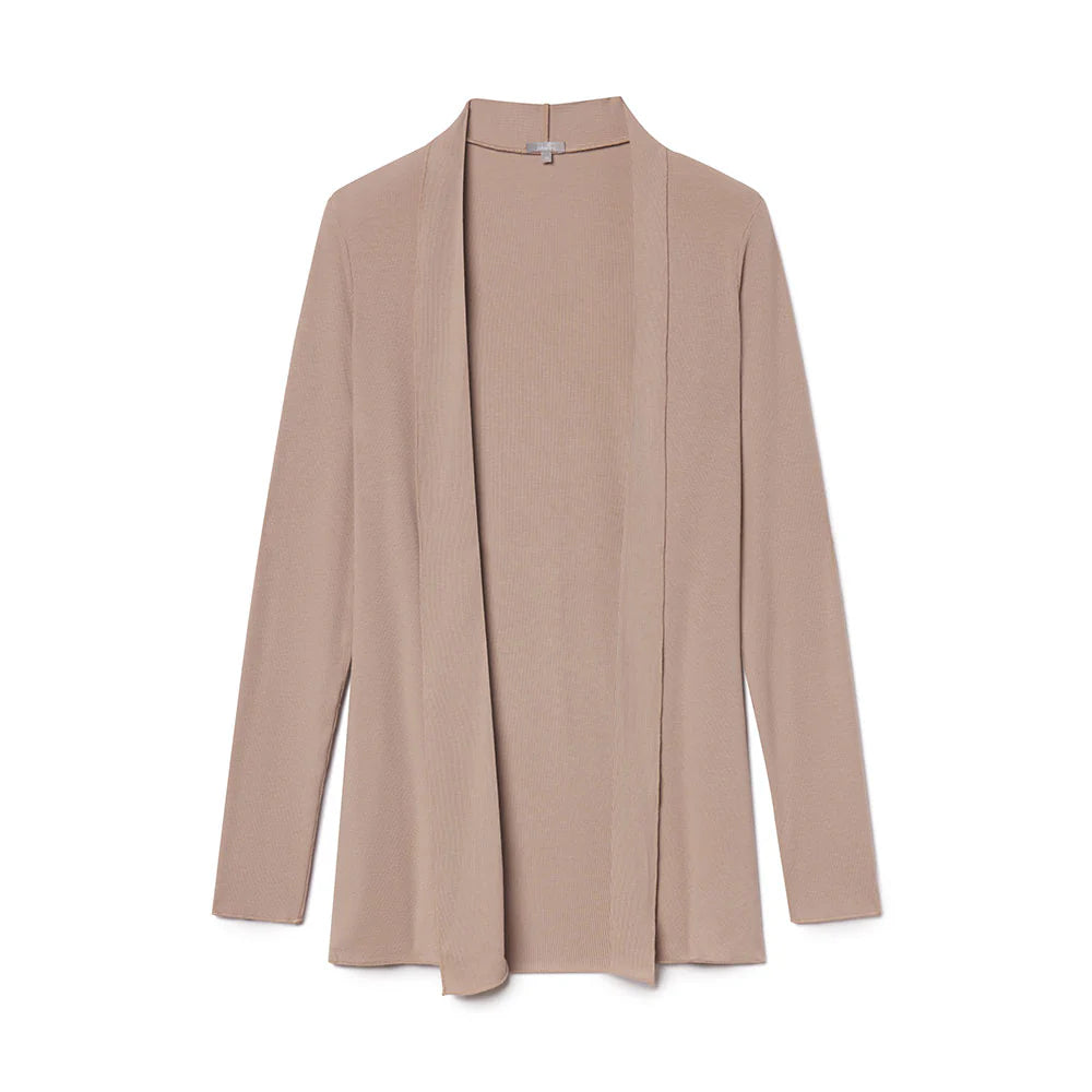 PJ Harlow Amelia Rib Knit Long-Sleeve Cardigan