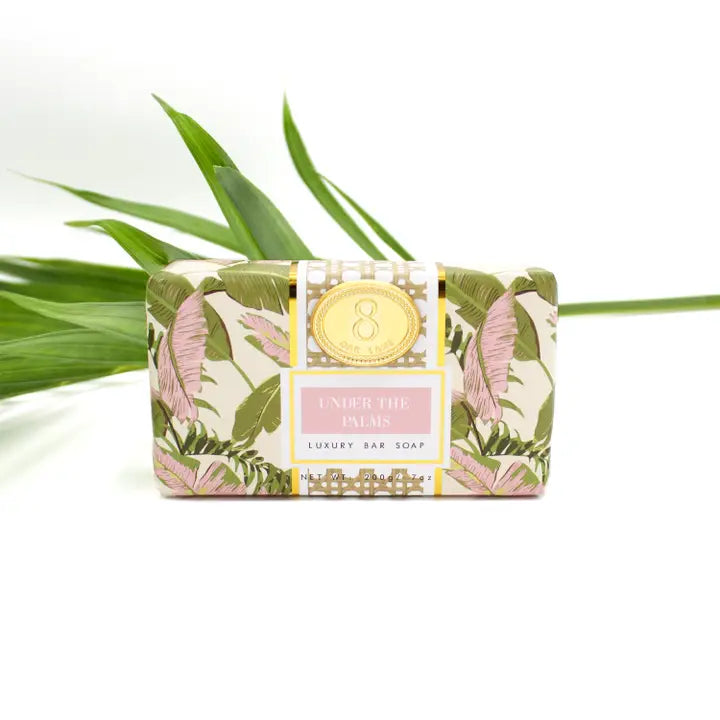 Wholesale Under the Palms Wrapped Bar Soap