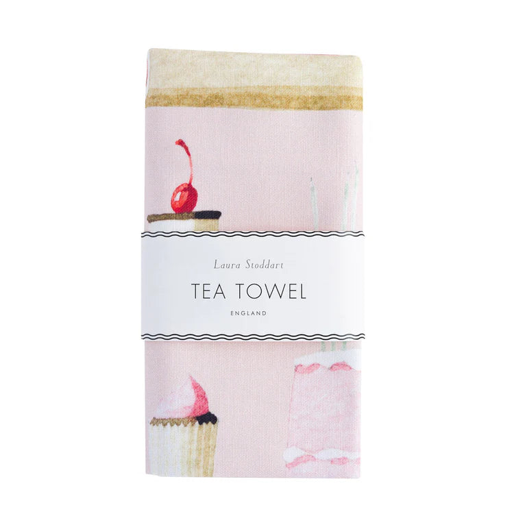 Laura Stoddart Cakes Tea Towel