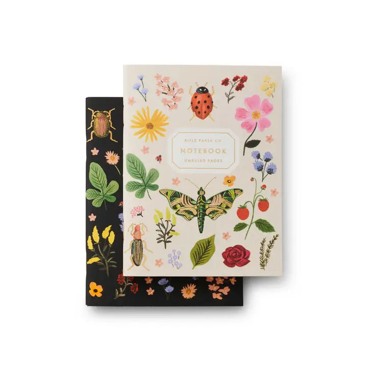 Rifle Paper Co. Pair of 2 Curio Pocket Notebooks