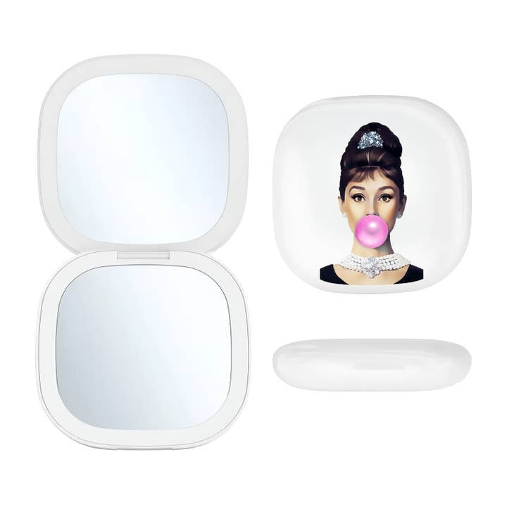 Audrey LED Compact Mirror
