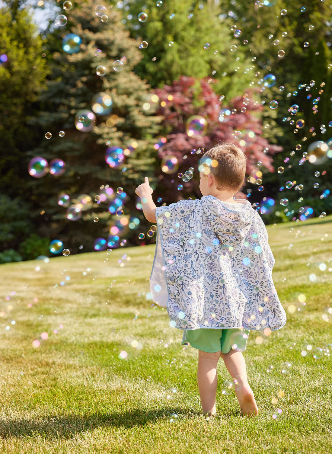 TIMO + VIOLET Coral Reef Swim Poncho