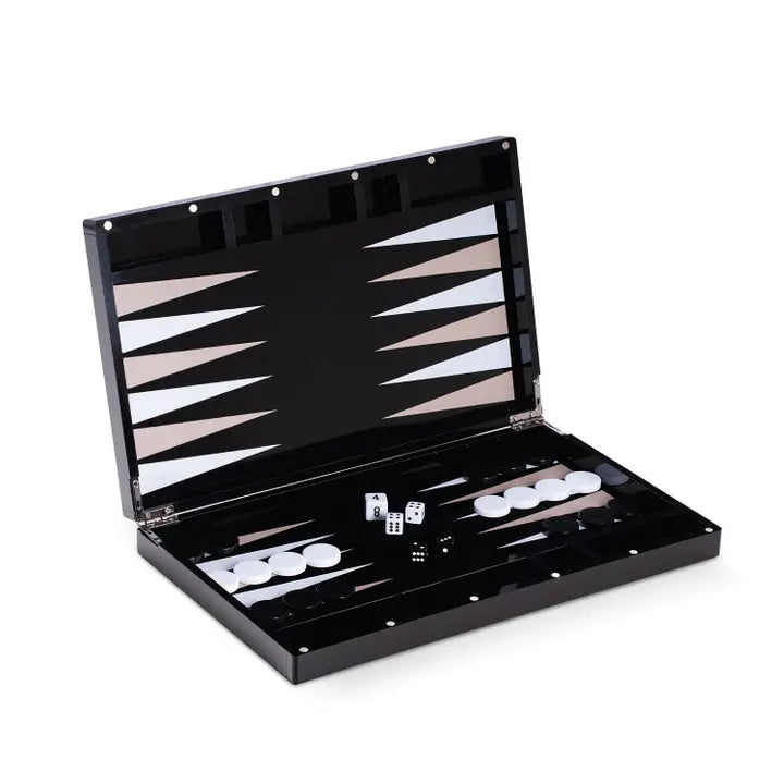 Damien Acrylic Backgammon Set