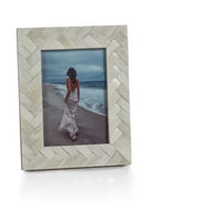 Zodax Bone Braided Photo Frame