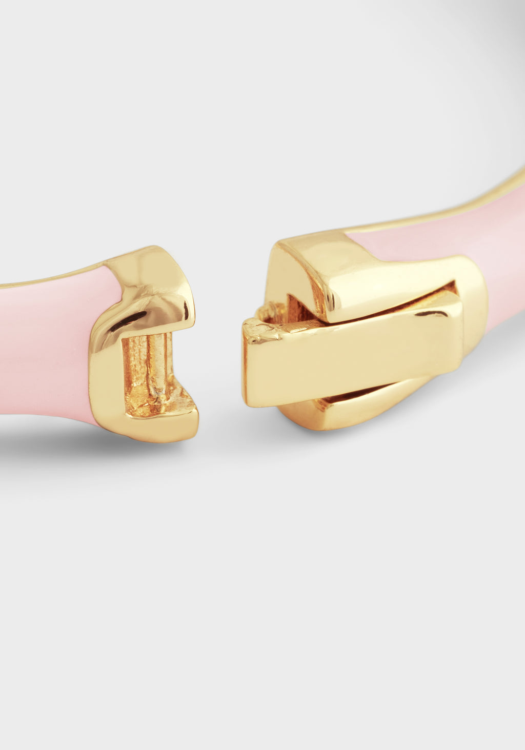 Anabel Aram Bamboo Enameled Hinged Bangle