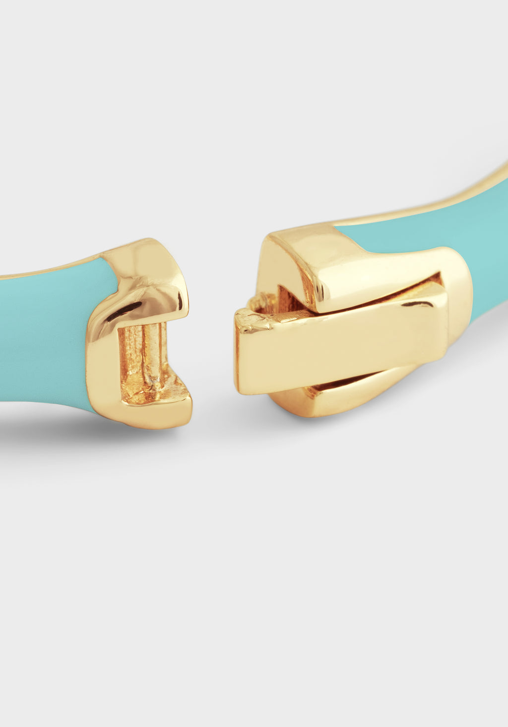 Anabel Aram Bamboo Enameled Hinged Bangle