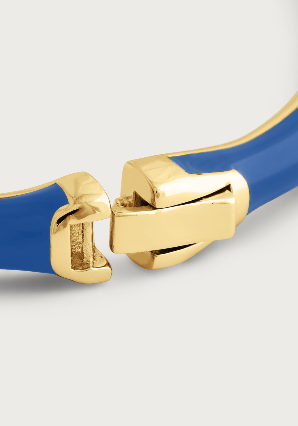 Anabel Aram Bamboo Enameled Hinged Bangle