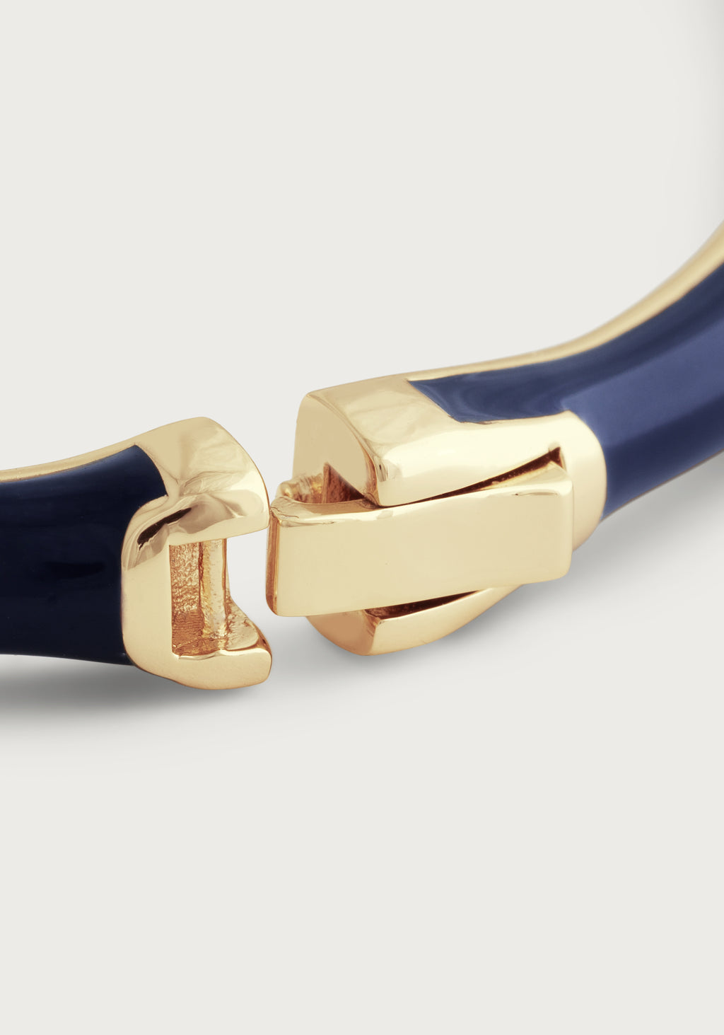 Anabel Aram Bamboo Enameled Hinged Bangle