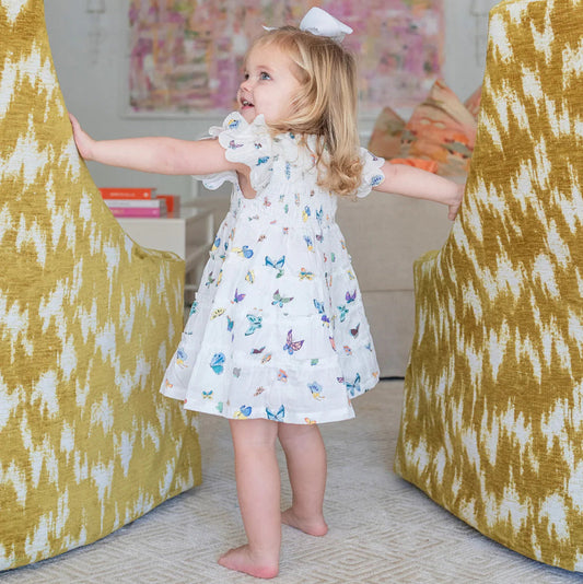 TIMO + VIOLET The Mimi Dress - Madame Butterfly Print